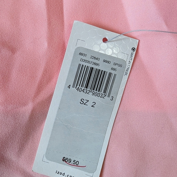 IZOD Pink Golf Skirt - Picture 4 of 4